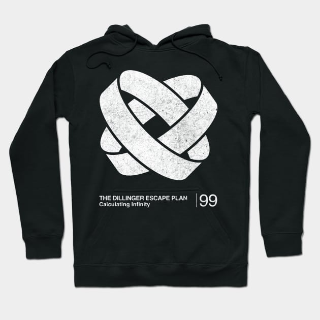 The Dillinger Escape Plan / Minimalist Graphic Design Tribute Hoodie by saudade